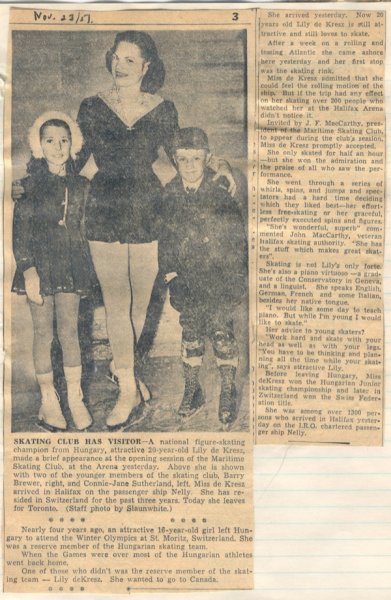 Extrait d’album-souvenir de la famille deKresz. Musée canadien de l’immigration du Quai 21 (R2014.336.1).