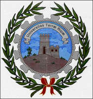 Blason montrant les remparts d’un château.