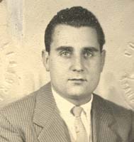Photographie de Basilio prise pour sa carte d’identité italienne.