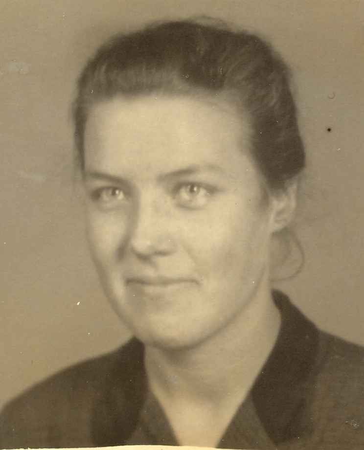 Portrait d'une jeune femme.