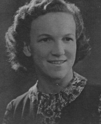 Portrait de tête de la jeune Marie.