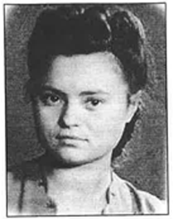 Portrait d’Irène en jeune femme.