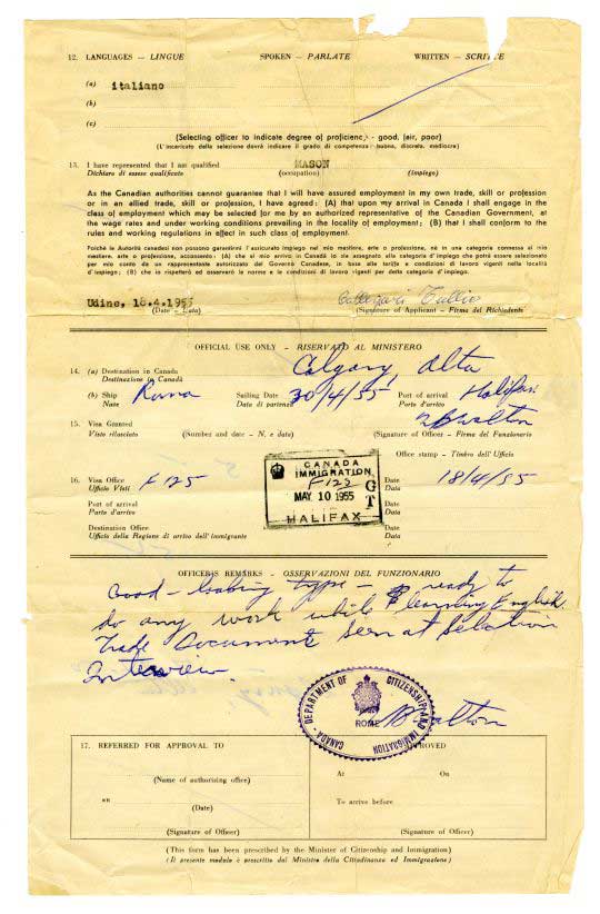 Deuxième page du même document décoloré et jauni.